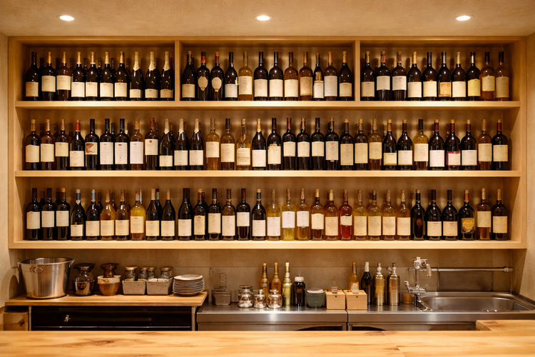 ワイン提案も楽しめます