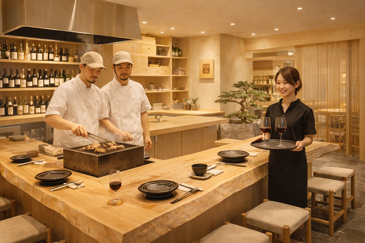 接客も大切な仕事です