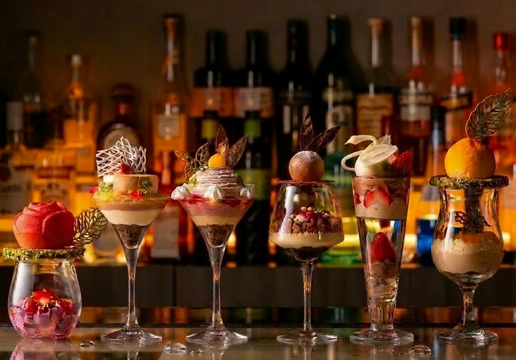 精巧な作りのパフェメニューも2ヶ月で刷新