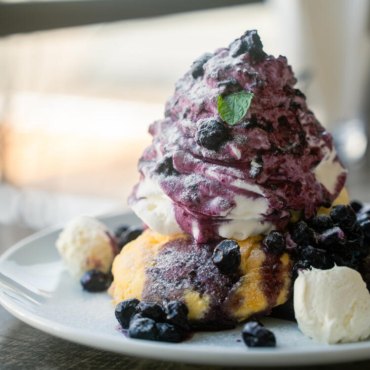 開業15年。愛され続けるパンケーキ。