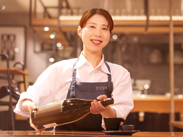 慣れてくれば日本酒のペアリングもご提案！