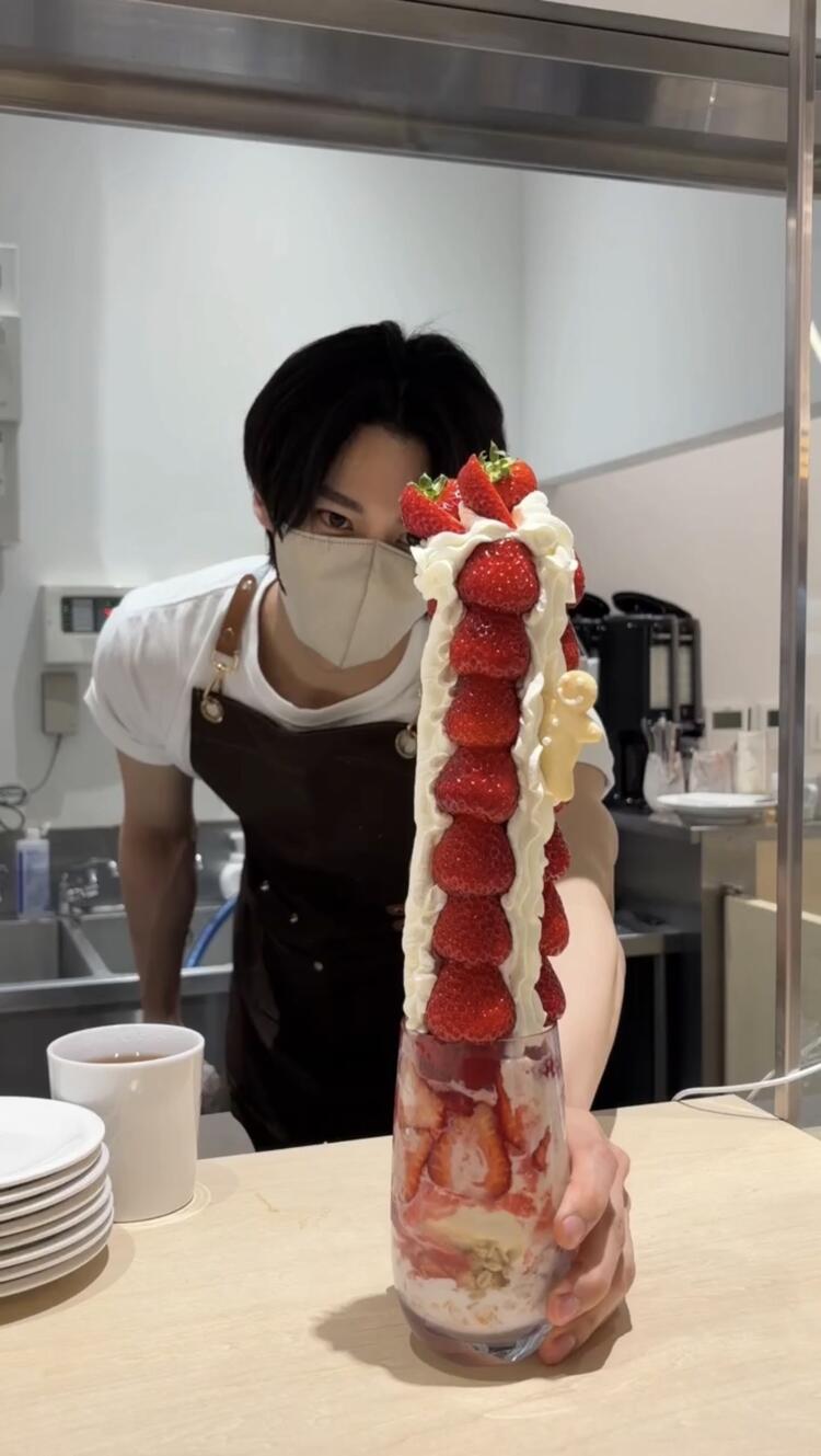 旬のフルーツをふんだんに使用しています！