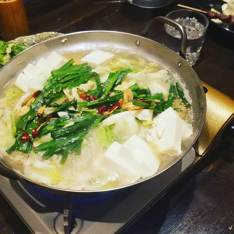 もつ鍋も自慢の一品！