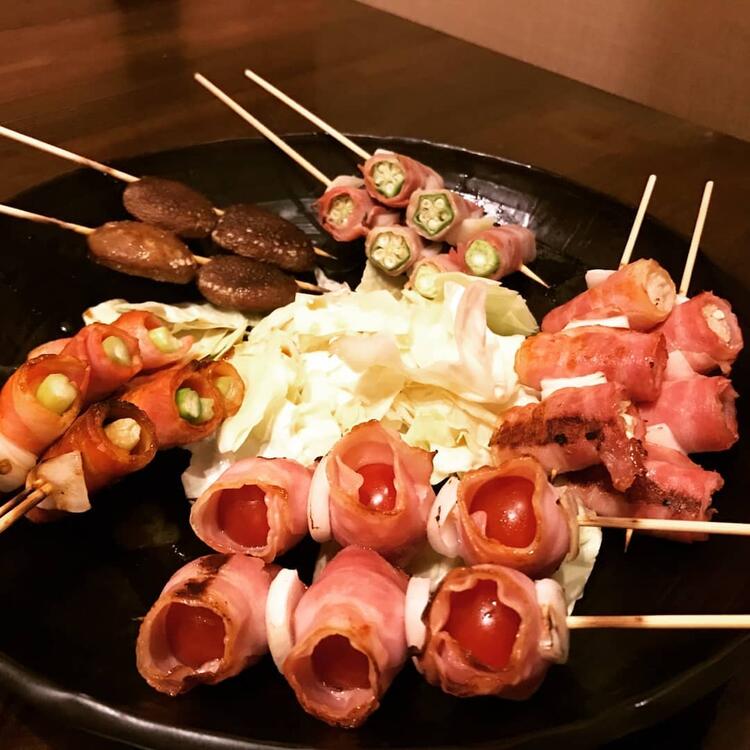 食材にこだわる串焼き