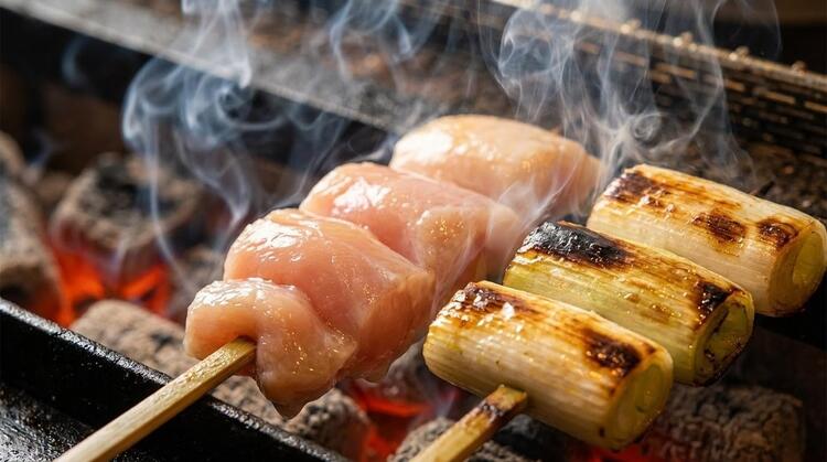 備長炭で焼き上げる本格スキルが身につく