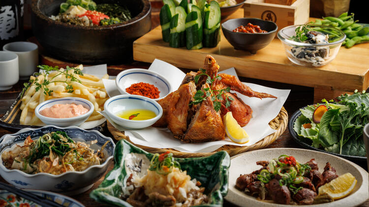 鶏をメインに様々な料理を学べる環境♪