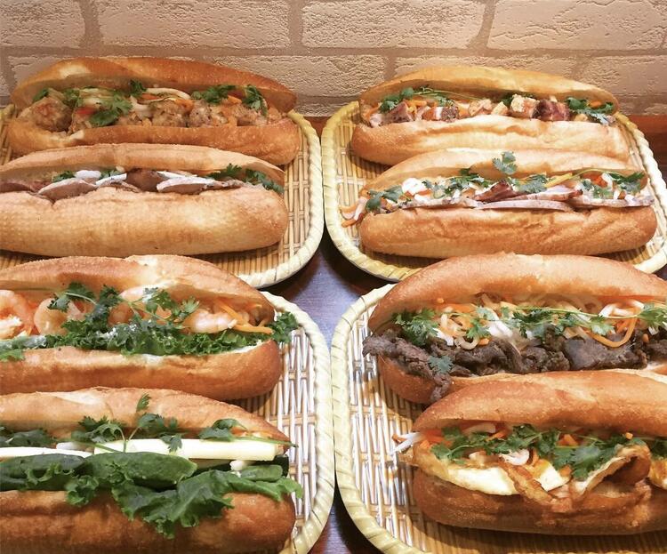 バインミーは１４種類！！