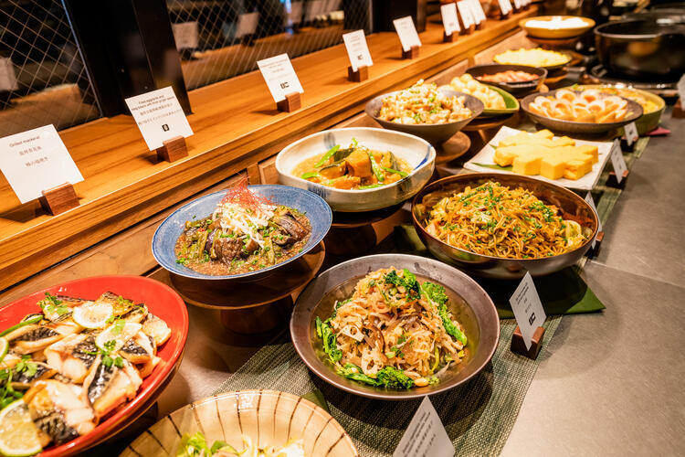 種類豊富な朝食ビュッフェをご提供◎