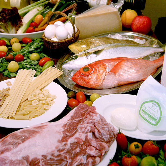 こだわりの新鮮食材を使用◎