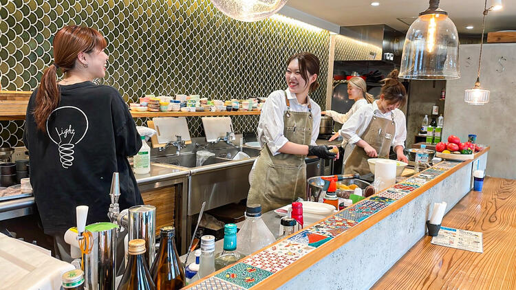 女性が７割の職場で楽しく丁寧に！