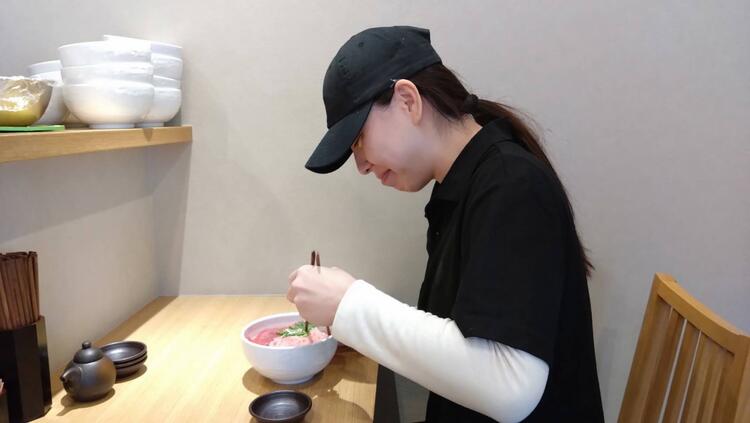 頑張った後は美味しい賄いで一息！