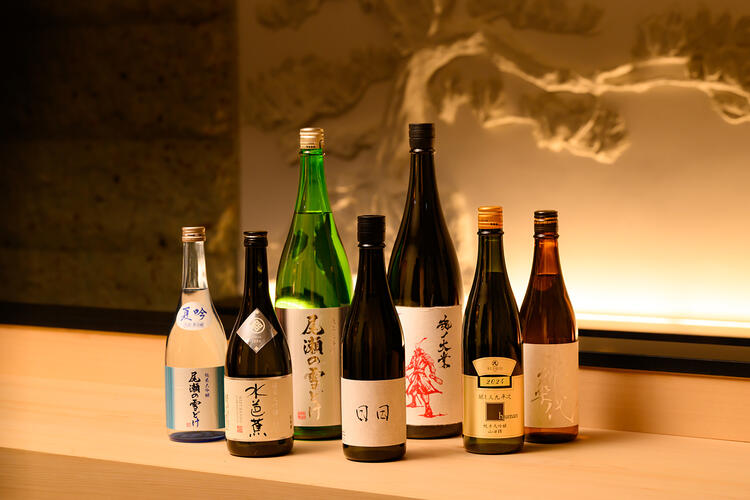 日本酒・ワインも考案していきます