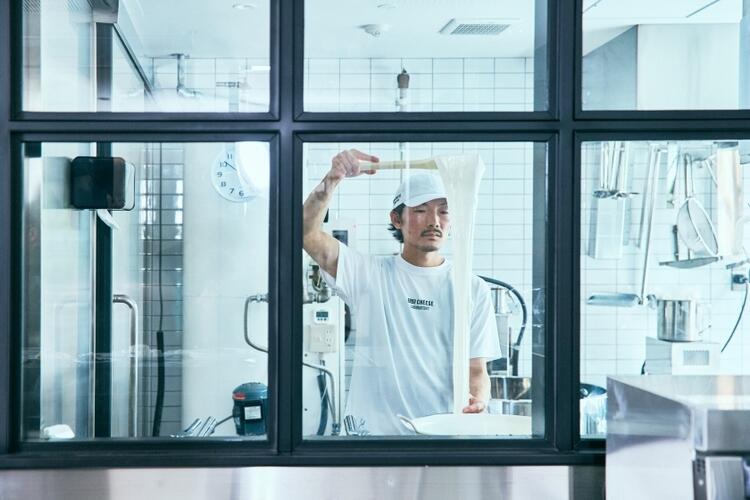 とことんチーズと向き合える環境です