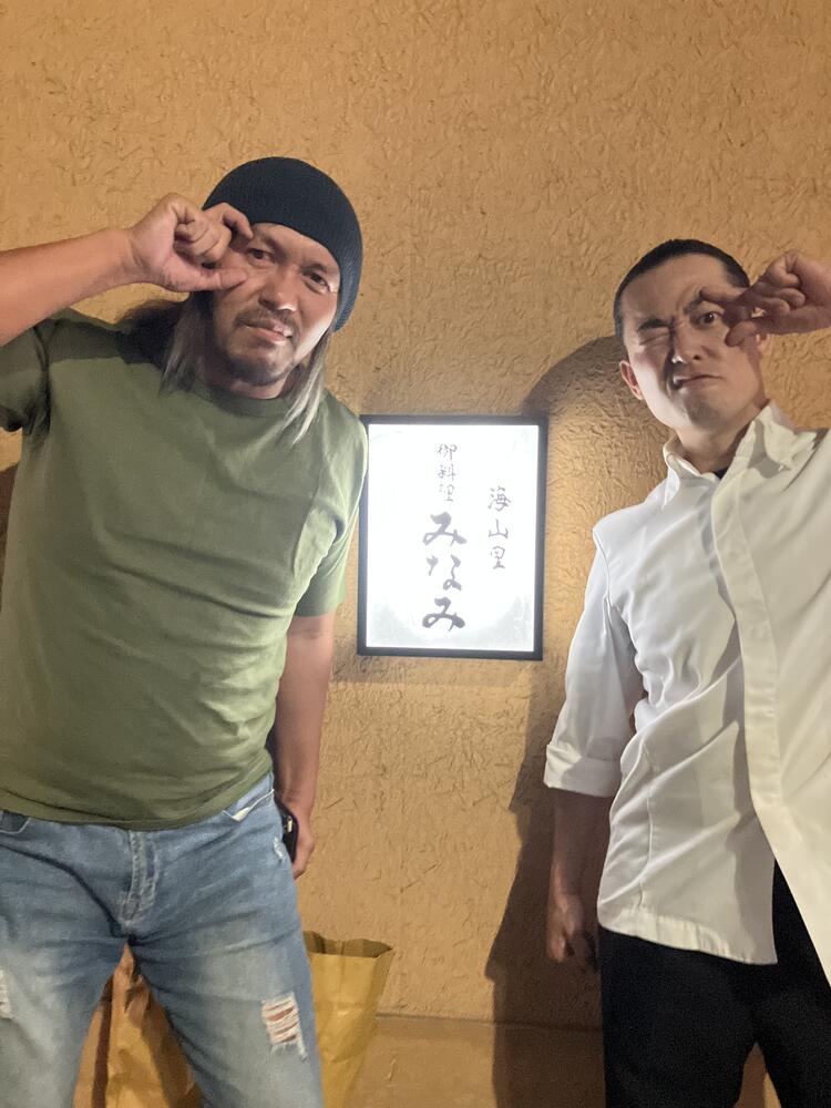 プロレス好き大将です。内藤哲也選手来店！