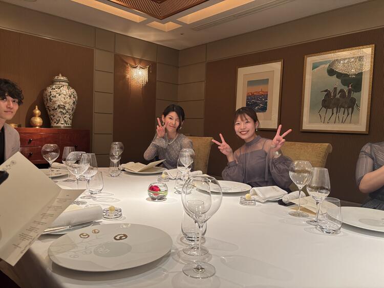 2026年の帝国ホテルでの社員食事会♪