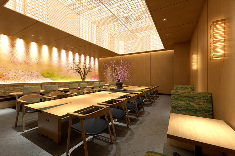 ◆成長企業【花山】の新ブランド　銀座店