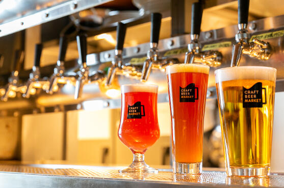 系列店舗では、ビール醸造も行っています♪