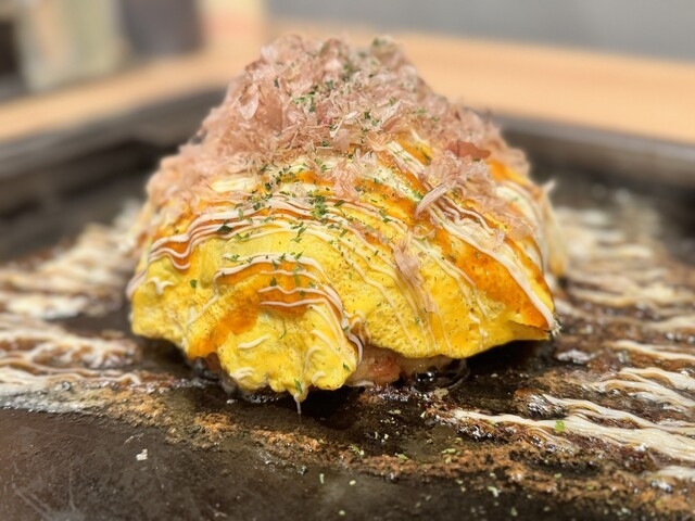 京都の出汁を使った絶品もんじゃを提供
