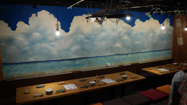 沖縄をイメージした雰囲気☆