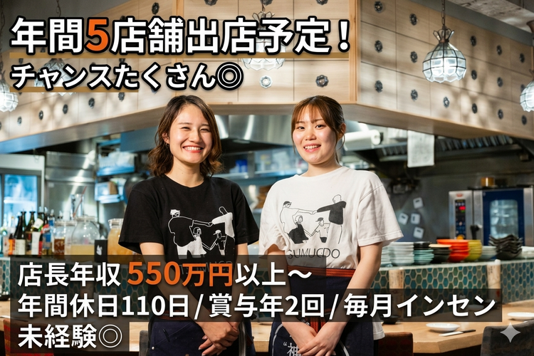 オープニングスタッフを募集します！
