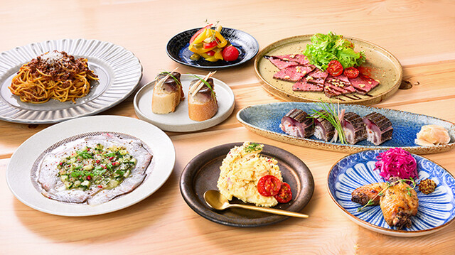 四季折々の創作料理が自慢です！