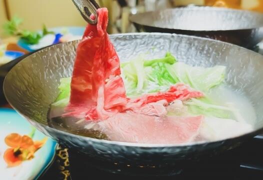 名物！大吟醸日本酒の美酒しゃぶ