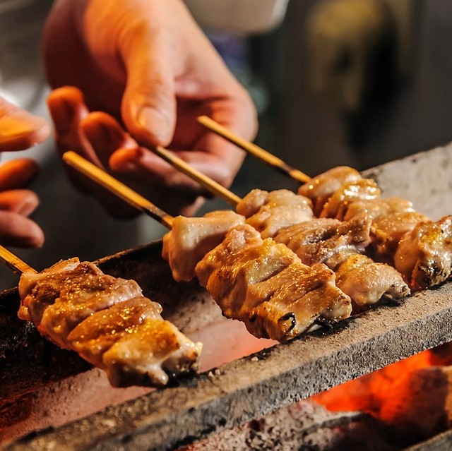 本格的な焼き鳥を懐石スタイルで！