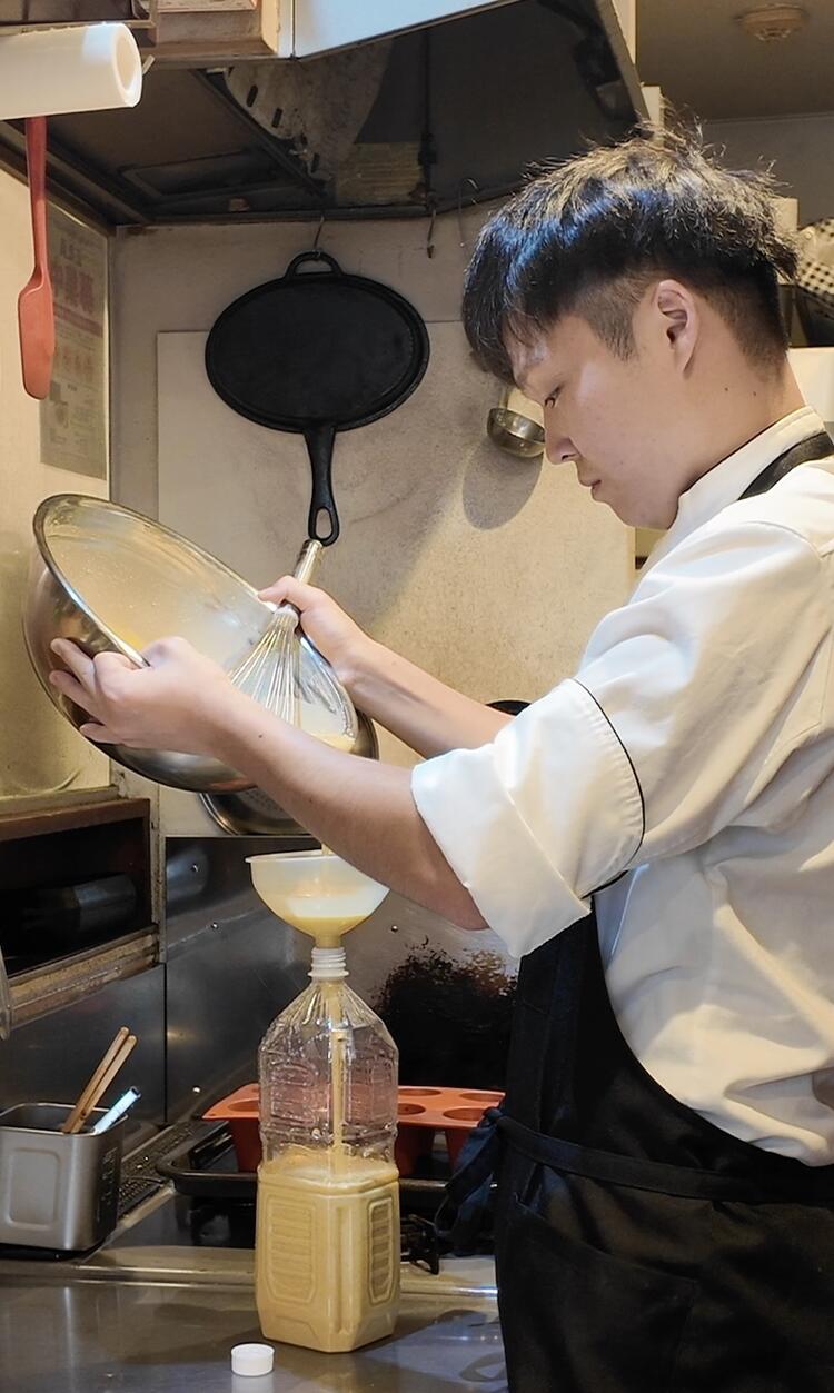 TVで取上げられたポップオーバーの仕込み