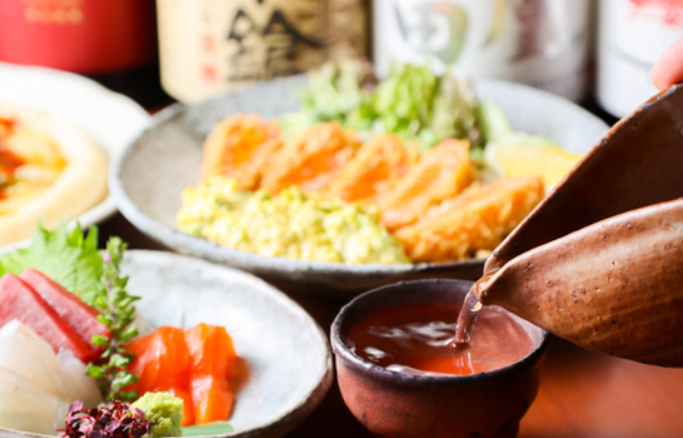 日本酒も豊富なラインナップ