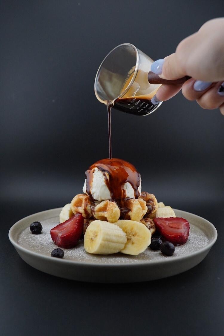 カフェタイムのスイーツは大好評！