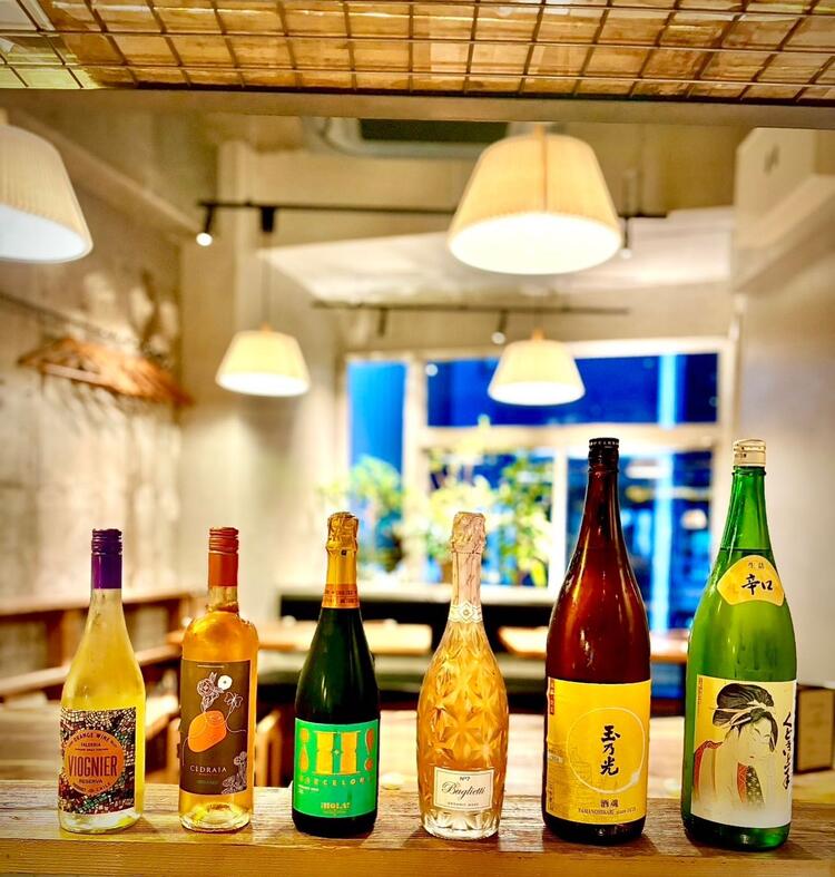 料理に合わせたワインやお酒も