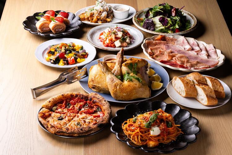 抜群のお料理のラインナップ！