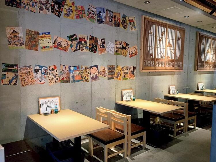こだわりの店内も自慢です◎