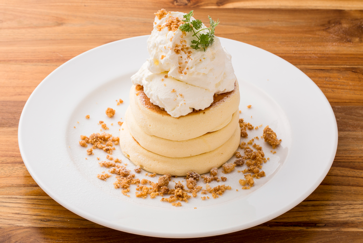 お客様の笑顔のために美味しいパンケーキを