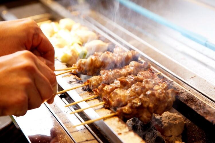 素材にこだわった焼鳥が自慢☆