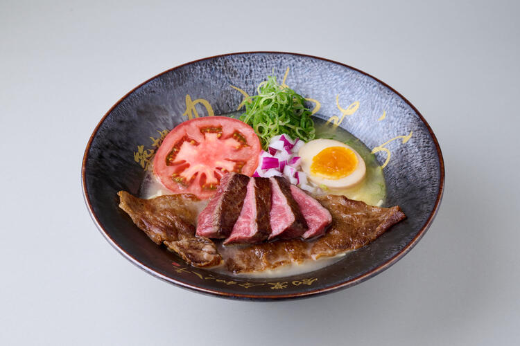 和牛とラーメンの融合！