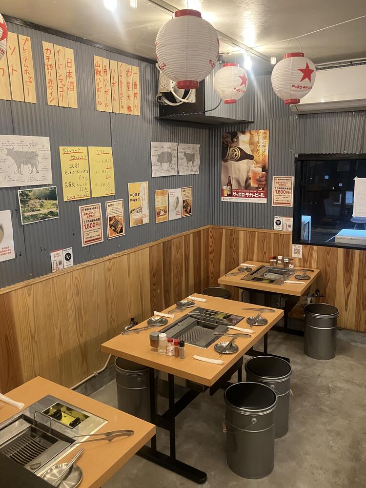 ※姉妹店の内装