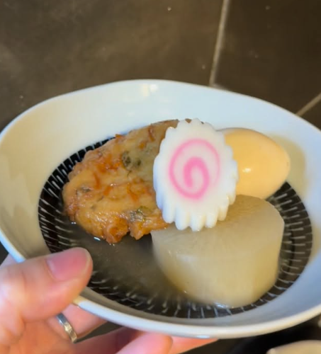 出汁6種類をブレンドした自慢のおでん
