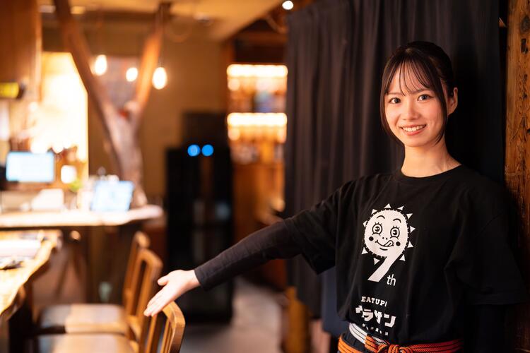 元気に笑顔でお客様をお出迎えできるお店◎