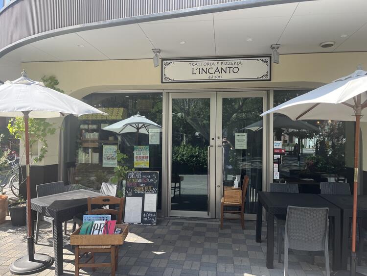 ワンちゃん連れOK テラス席