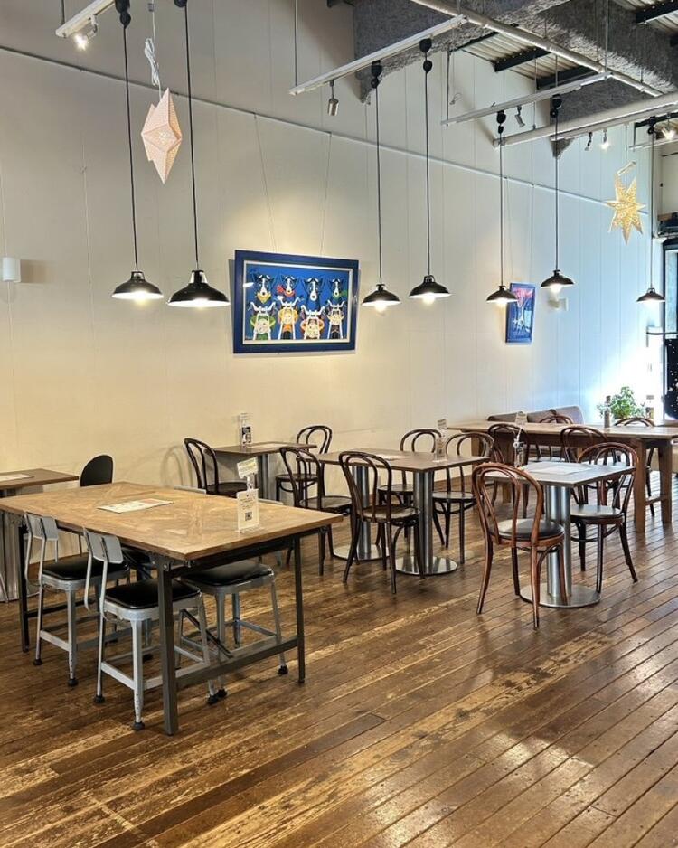 開放的な店内