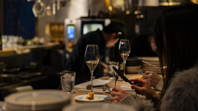 ワインと焼酎と小皿料理のペアリング