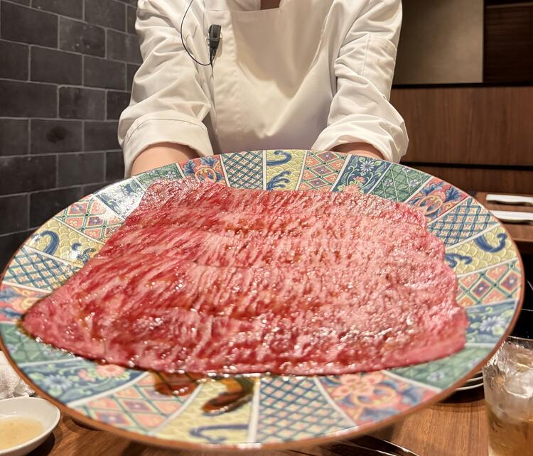 丁寧に焼き上げる一枚
