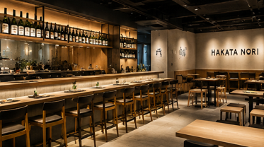 高級感のある落ち着いた店内