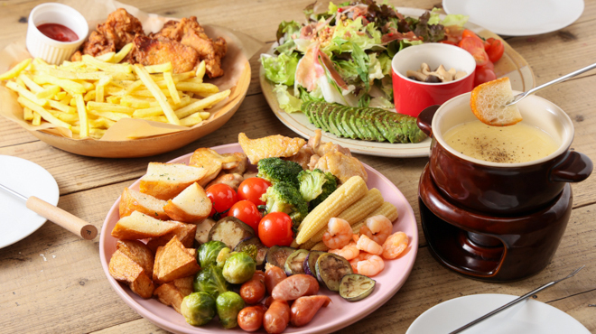 料理としっかり向き合えます◎