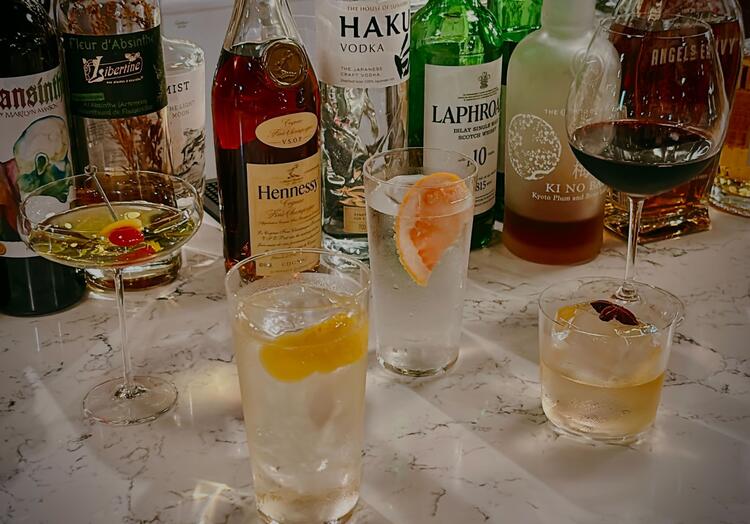 ディナーに合わせ多種多様のお酒も！