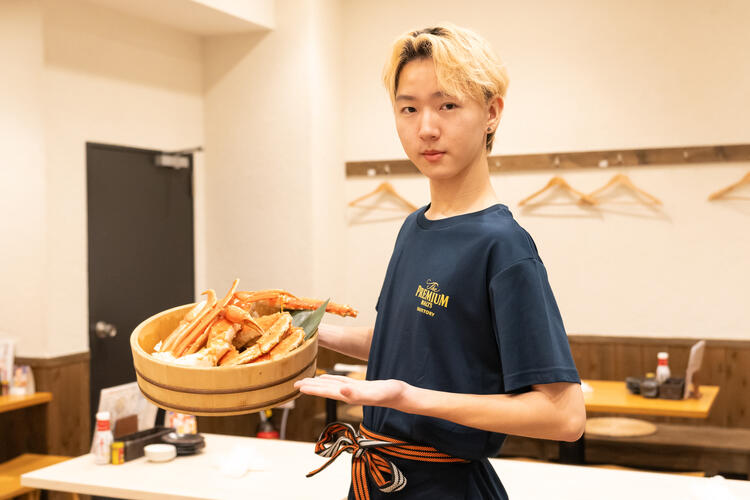 若手スタッフが活躍できるお店です