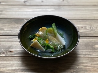 野菜が主役となるコース料理