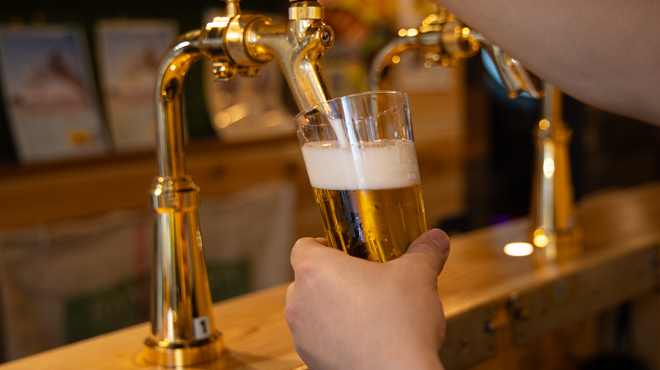 ビールに関する知識が身につきます◎