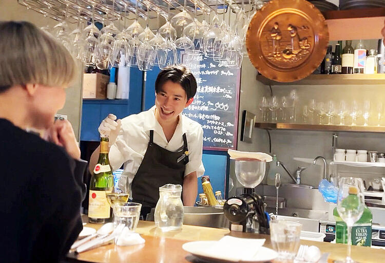 お客様との会話を楽しめるのも特徴の一つ